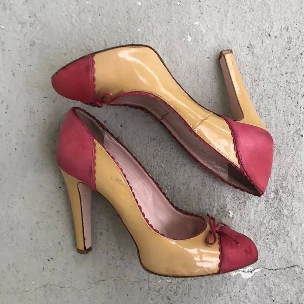 Red  Valentino two tone heels